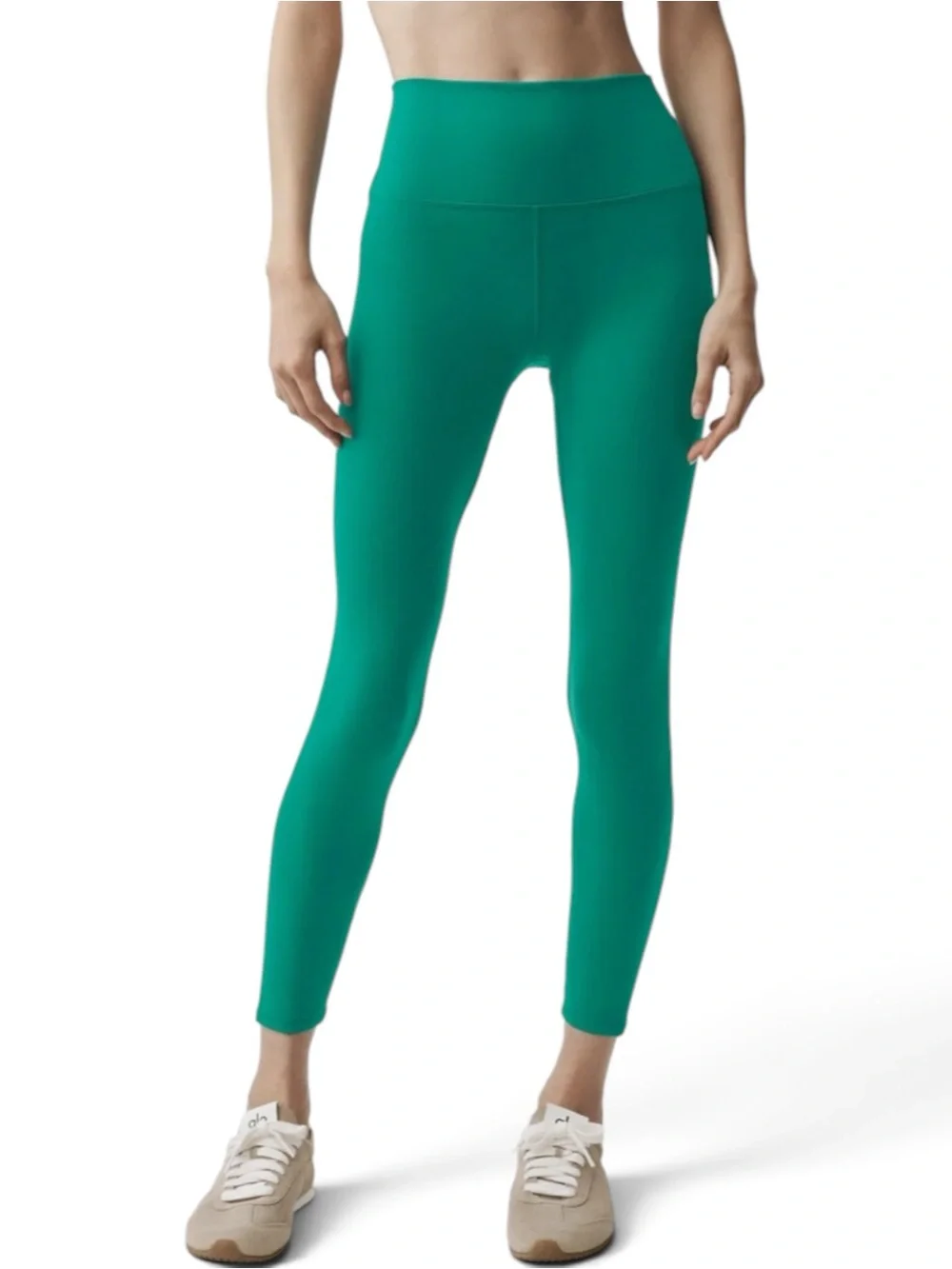 Alo Yoga 7/8 High-Waist Airbrush Leggings Emerald Isle Green XS
